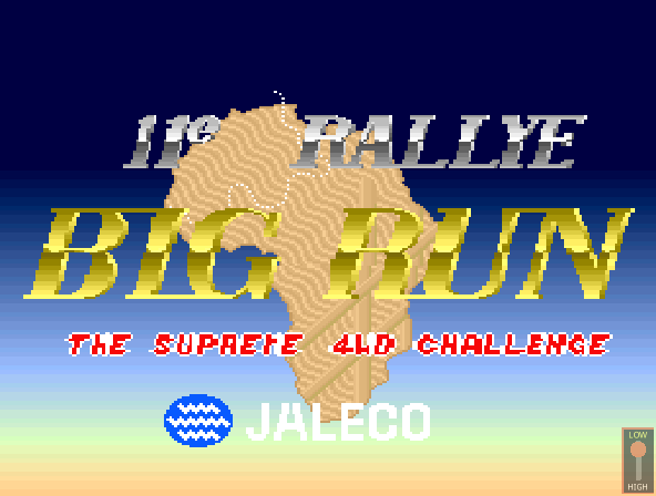 Big Run (11th Rallye version)